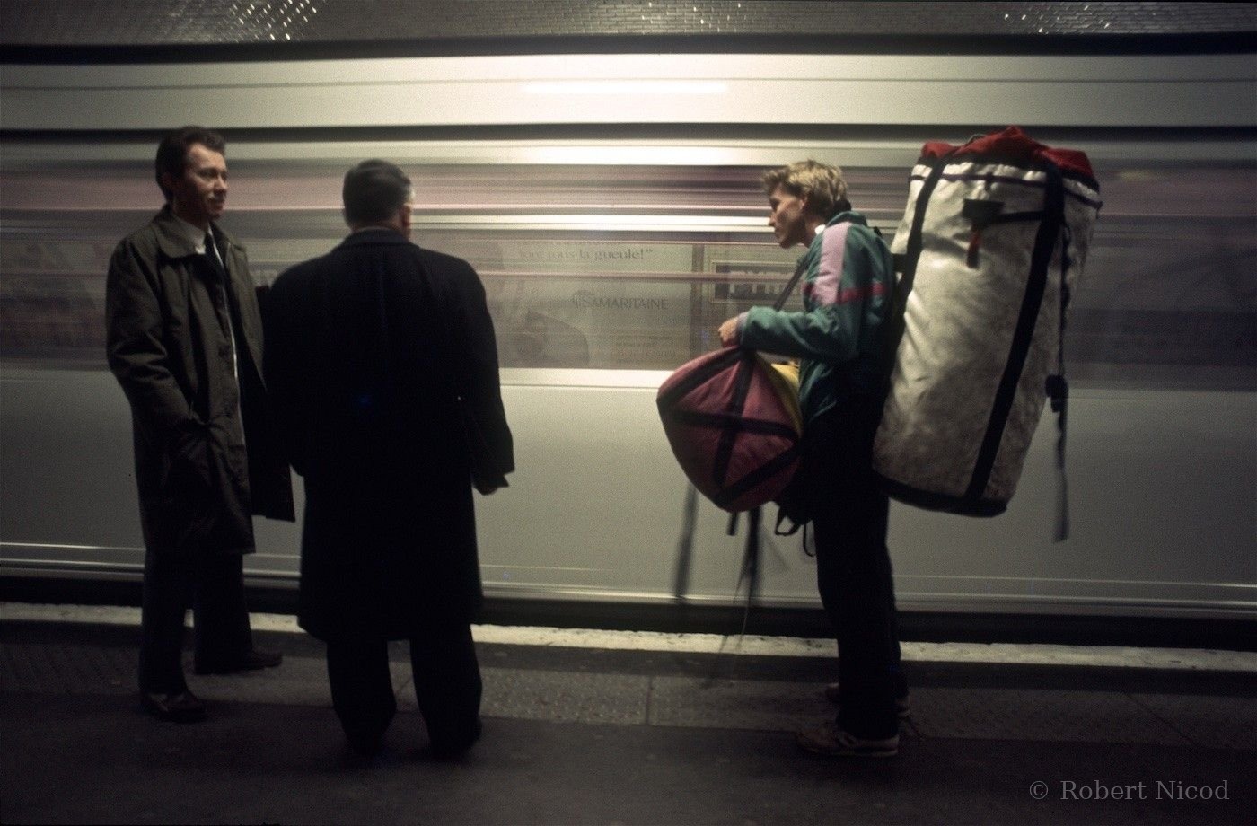Escalade — Étrange voyageur, Paris 1987
