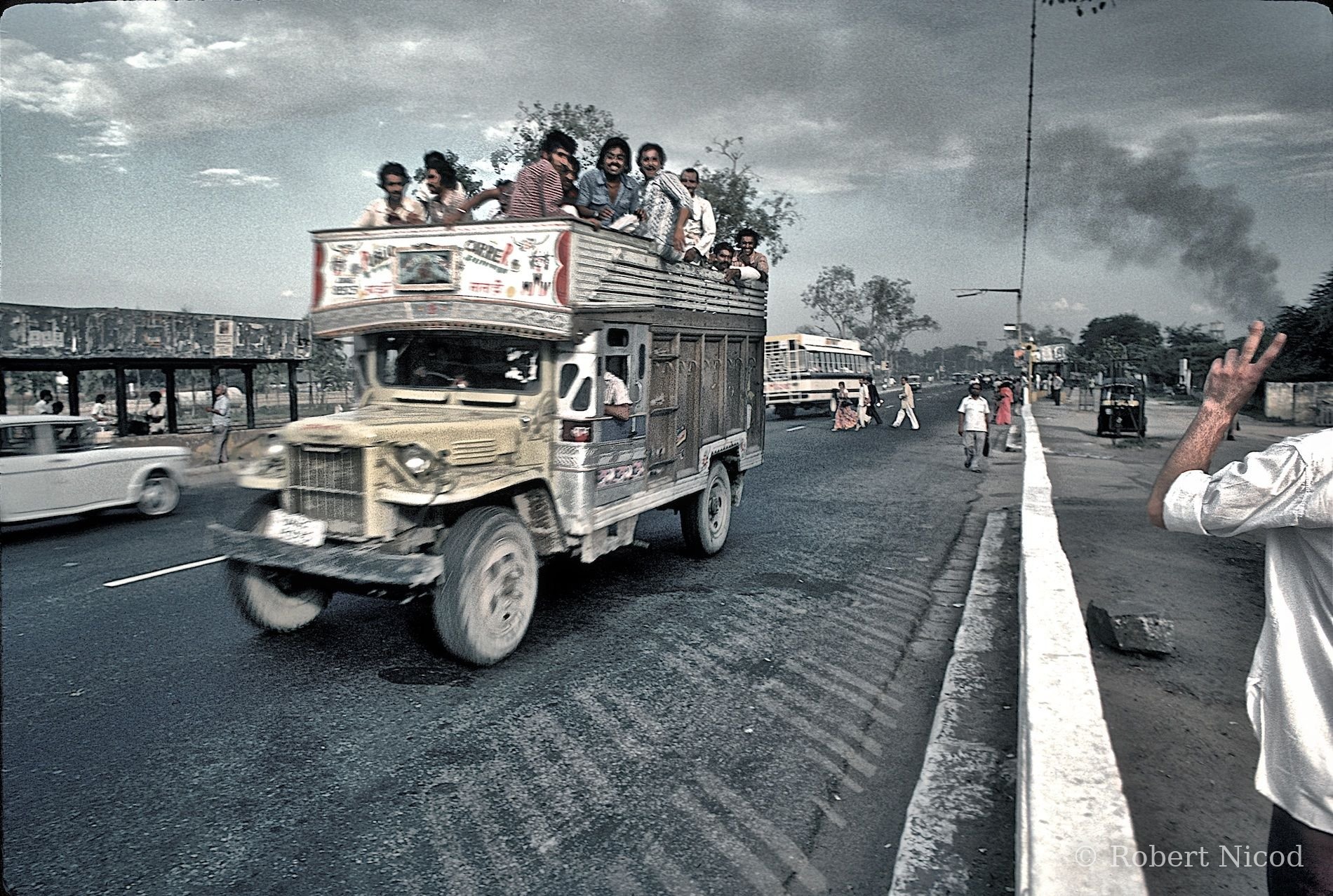 Reportage Inde 1977 — Rencontre furtive, joyeuse et étonnante de deux mondes, Delhi 1977