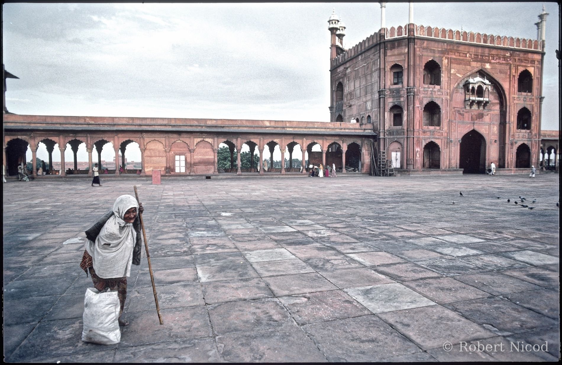 Reportage Inde 1977 — Jama Masjid, Delhi 1977