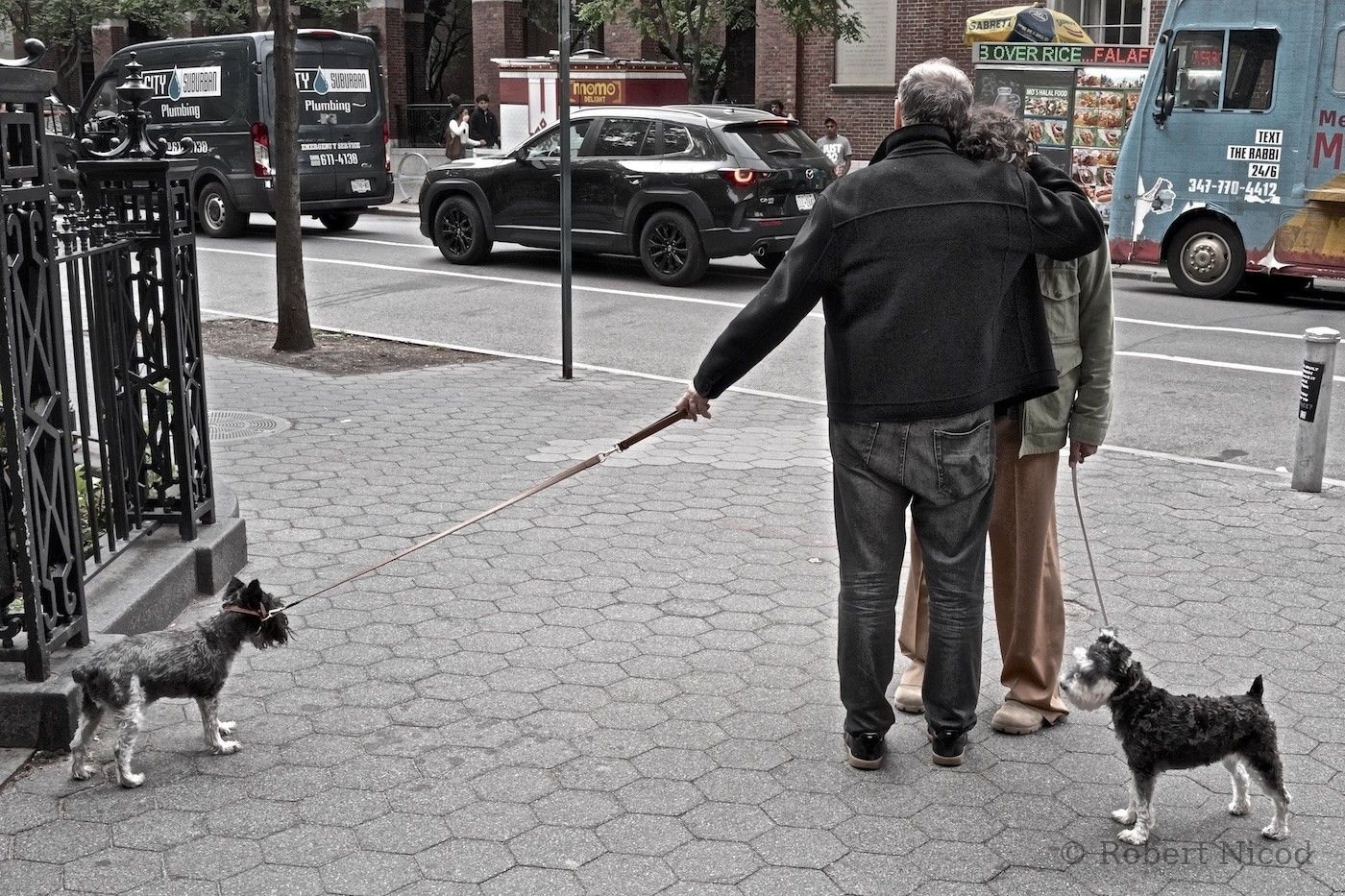 New York — Père et Fils, frères et sœurs, Washington Square, New York