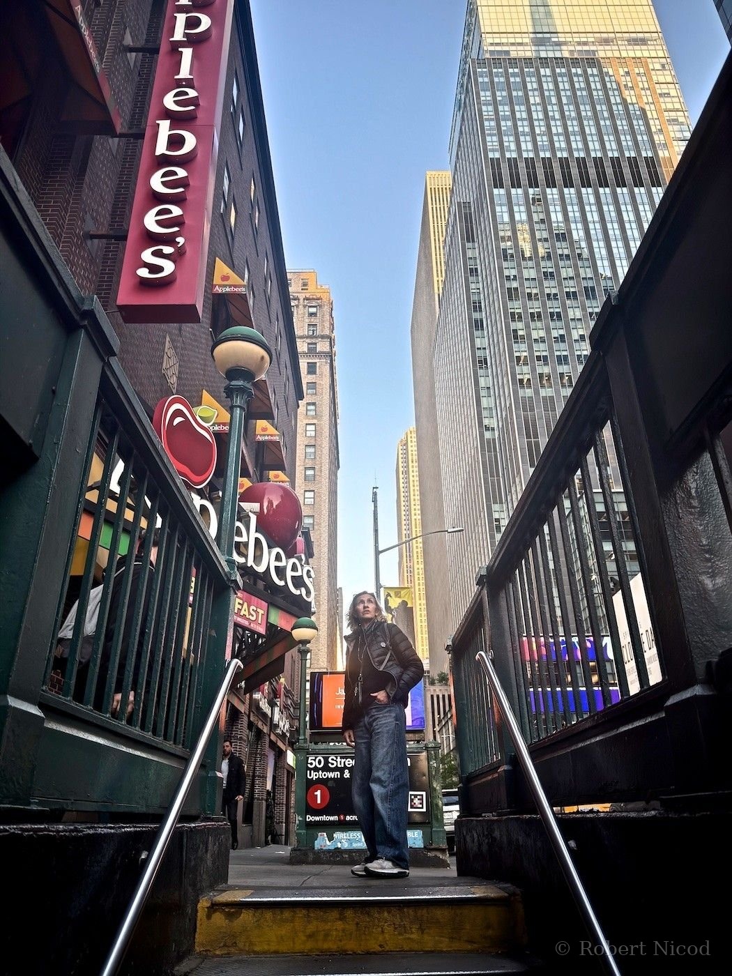 New York — Sensation d'écrasement à la sortie du métro, Midtown