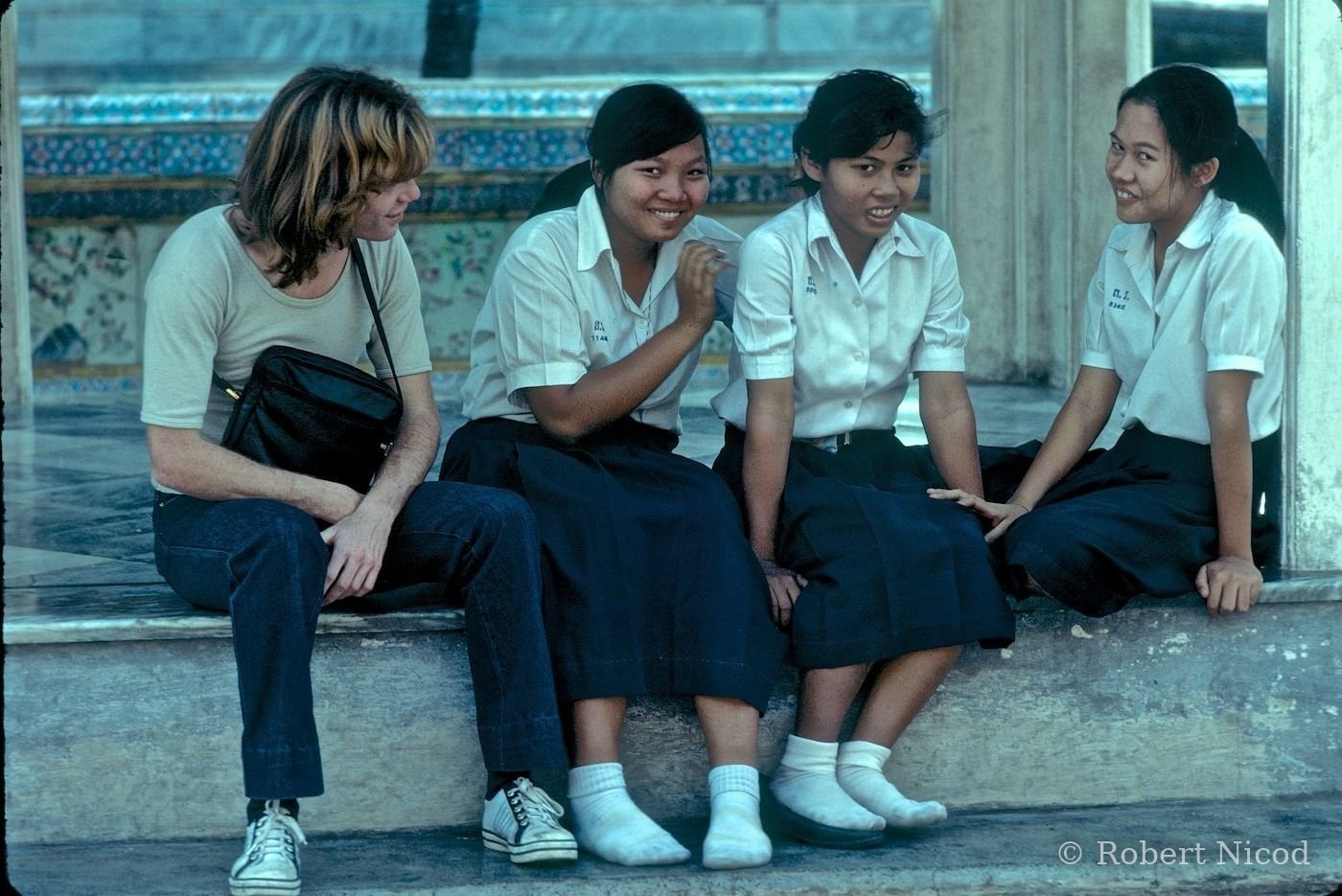 Des touristes en Asie — Le monde des garçons, sujet délicat..., Bangkok 1980