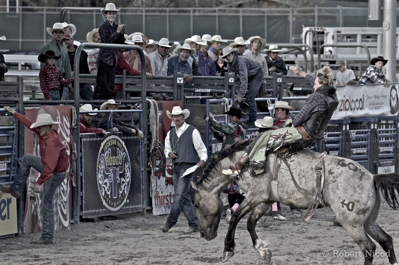 Villes de l'Ouest — Jackson Hole rodeo, Wyoming 2014