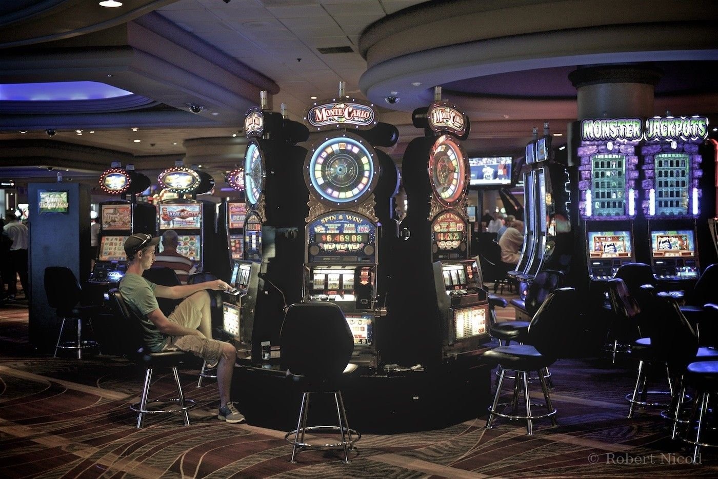 Villes de l'Ouest — Face au gain ou à la perte, Casino Las Vegas, Nevada 2014