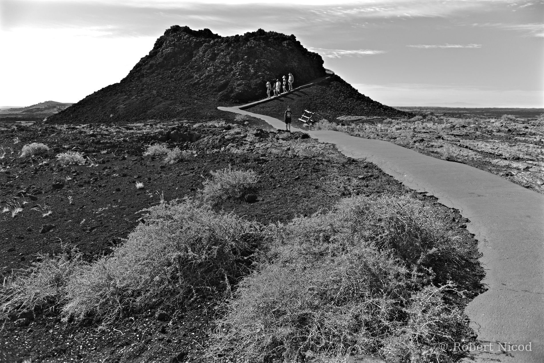 Des touristes à l'Ouest — Visite sur une autre planète, Craters of the Moon, Idaho