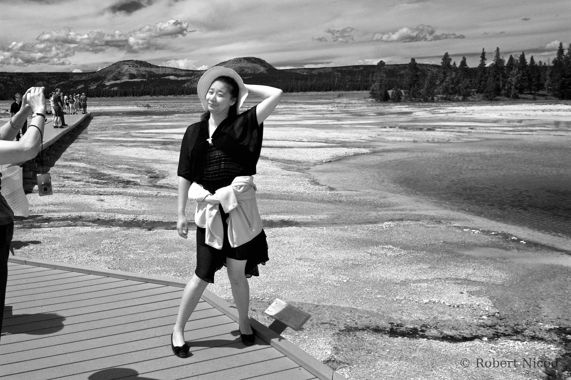 Des touristes à l'Ouest — Le monde comme décor, Yellowstone, Wyoming