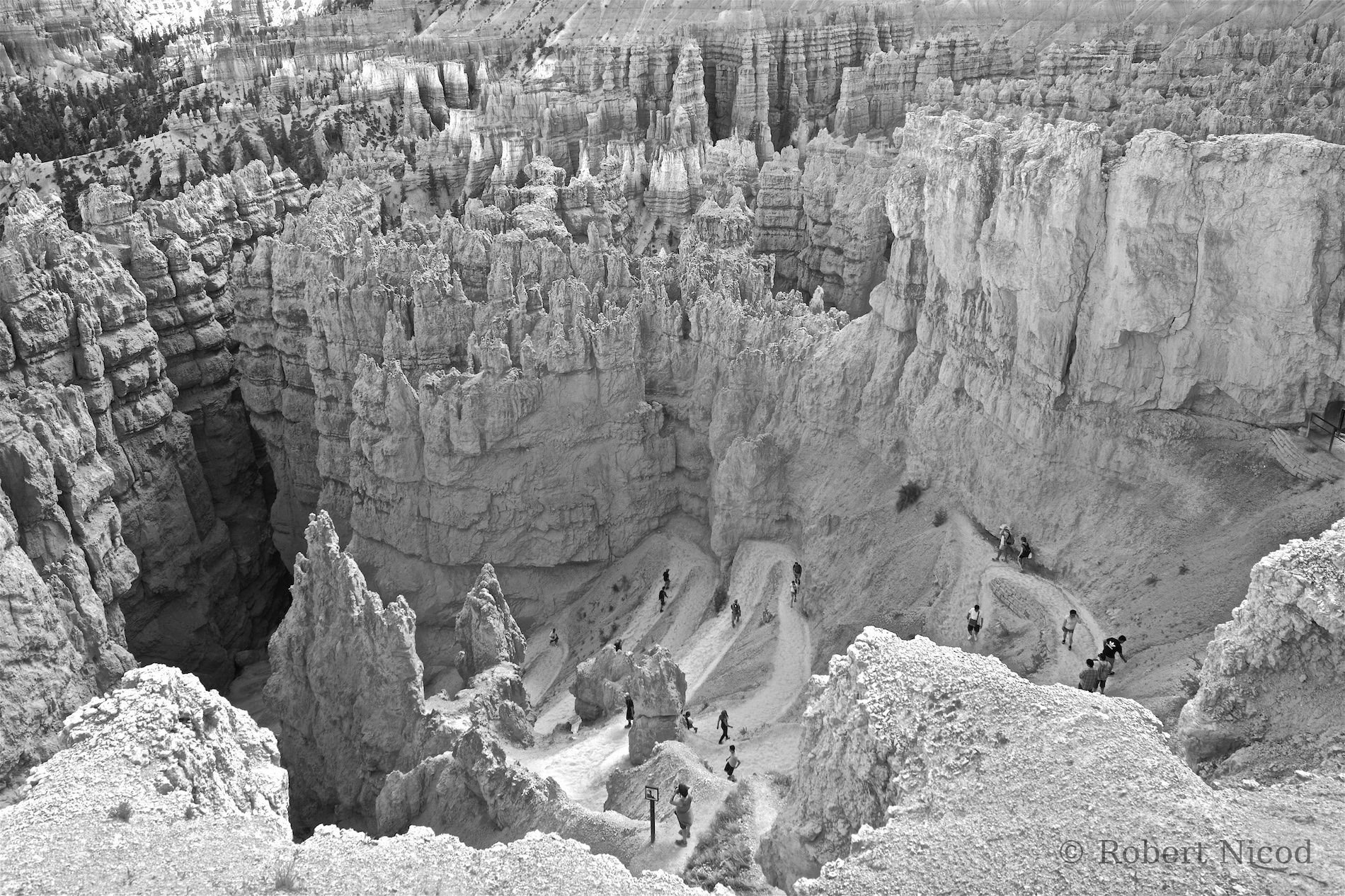 Des touristes à l'Ouest — Bryce Canyon, Utah