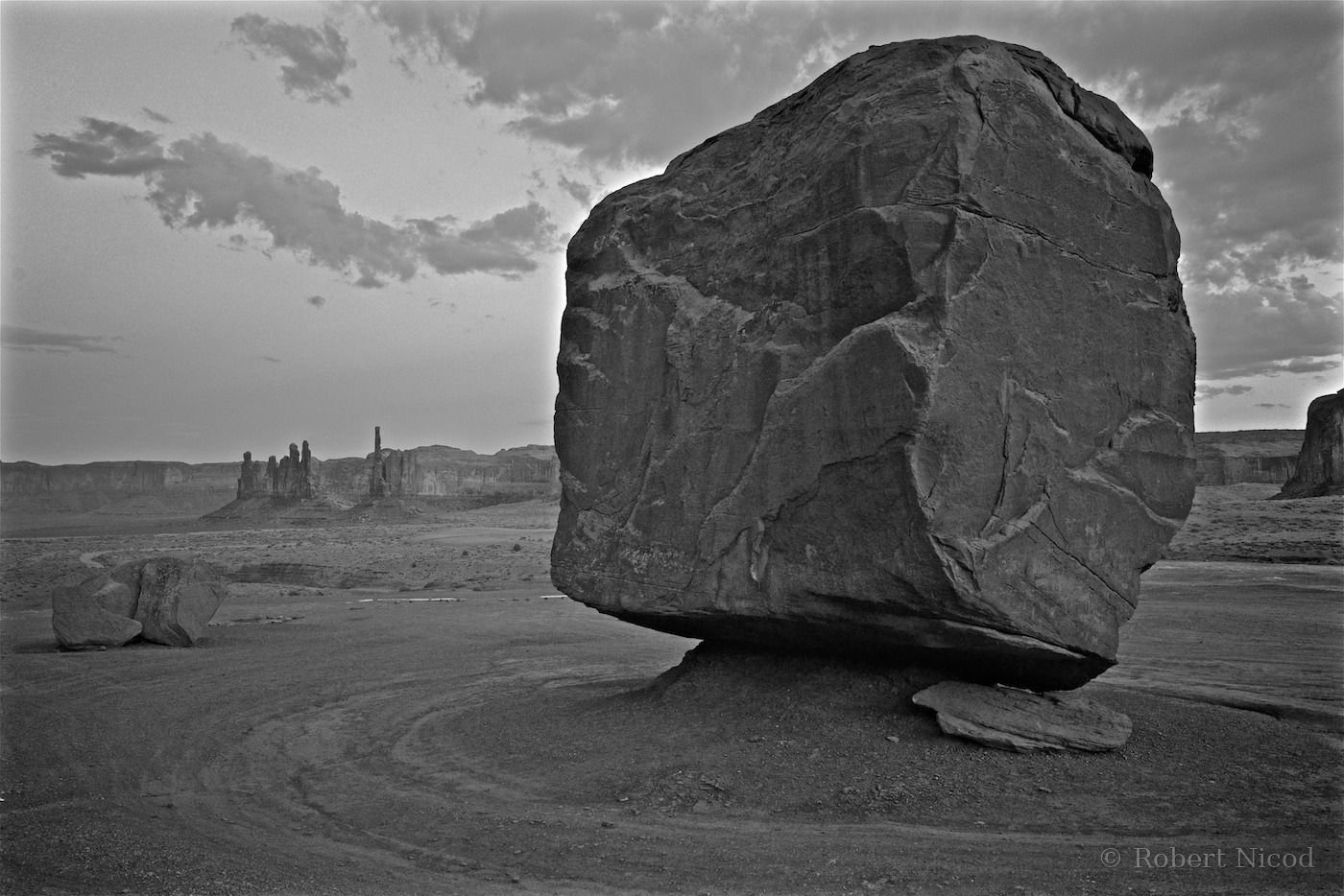 Des touristes à l'Ouest — Monument Valley, Arizona