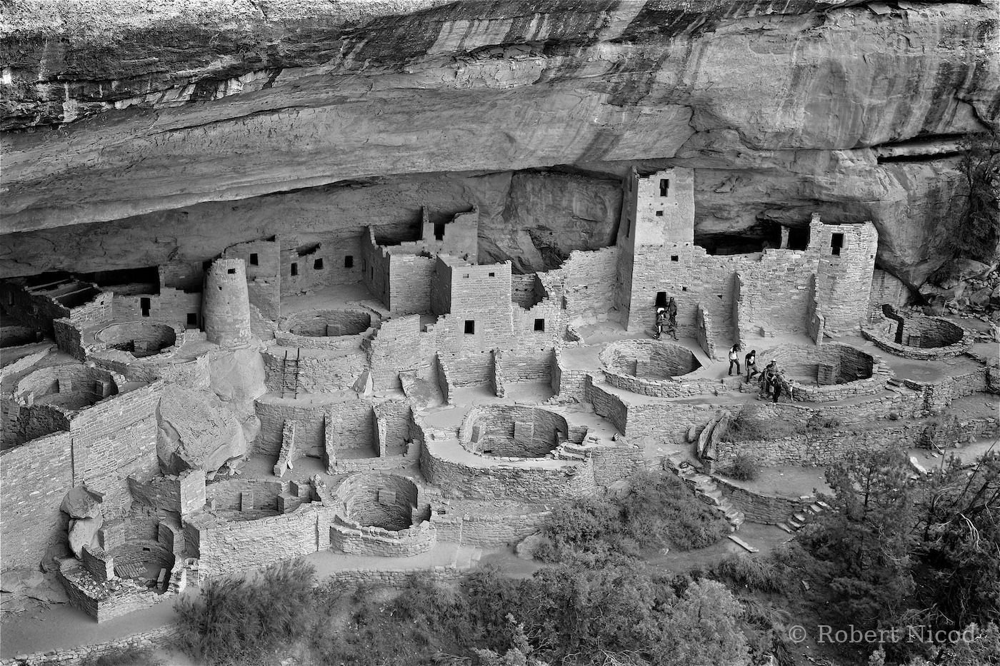 Des touristes à l'Ouest — Mesa Verde, Colorado