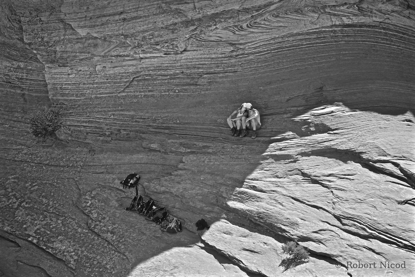 Des touristes à l'Ouest — Enfin seuls, Coyote Buttes, Utah